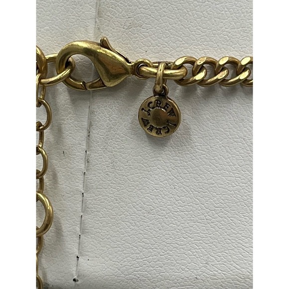 J. Crew‎ Clear Spear Prong Set Faceted Rhinestone Statement Necklace - Picture 11 of 14